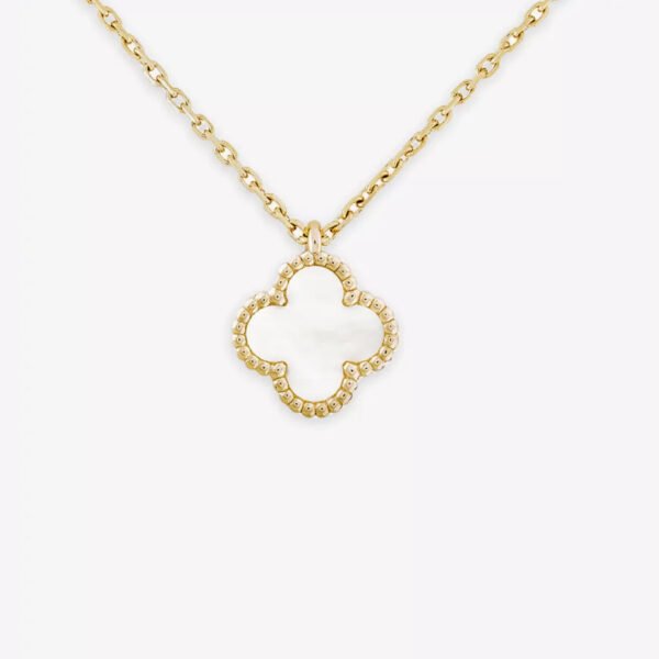 Van Cleef White Necklace