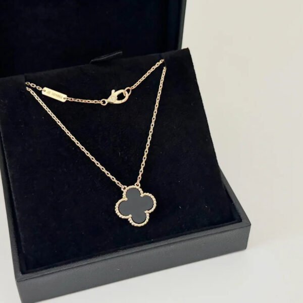 Van Cleef Black Necklace
