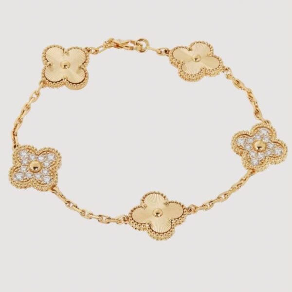 Van Cleef Half Dimante Bracelet