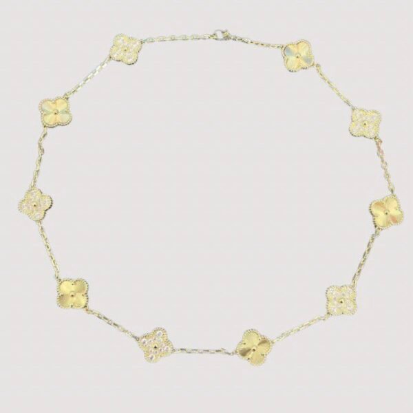 Van Cleef Vintage Necklace (Silver / Gold)