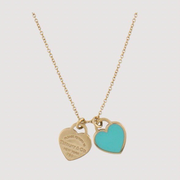 Tiffany & Co Necklace Teal (Gold / Silver)
