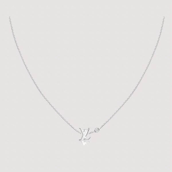 Louis Vuitton Silver Necklace