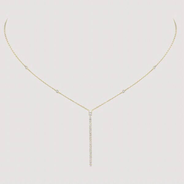 Messika Line Necklace